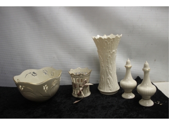 5 Pc Mixed Lot LENOX Porcelain Items