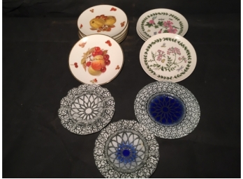 Sydenstricker Art Glass, Mittertech Plates And More Decor Plates