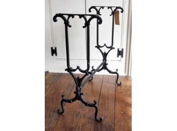 Antique Wrought Iron Side Table Base