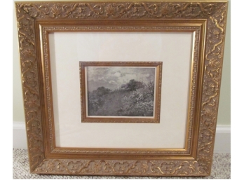 Claude Monet Printemps Heliogravure - See Certificate Of Authenticity For Details