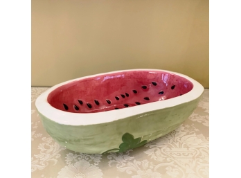 Ceramic Watermelon Serving Dish