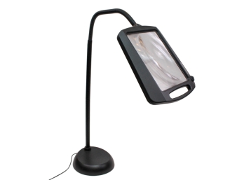 Adjustable Floor Magnifier Lamp
