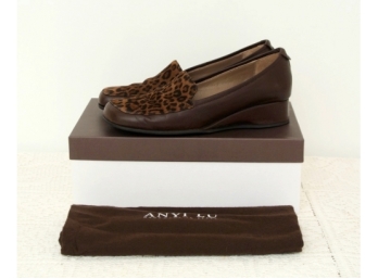 Annie Lu Loafers - Pony Furn And Leather - Size 38 (European)