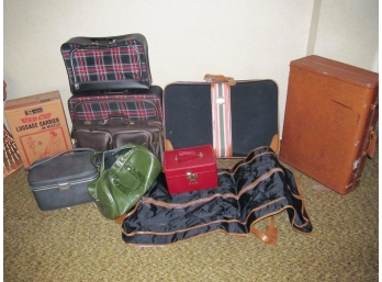 Vintage Luggage Lot