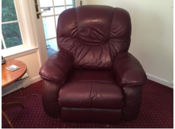 Leather Rocker Recliner Easy Chair