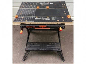 Pair Of Stanley Saw Horses And Black & Decker Workmate 550