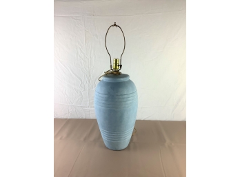 Blue Table Lamp (No Shade)