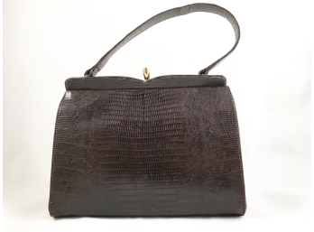 Vintage Lou-Ran Snakeskin Handbag