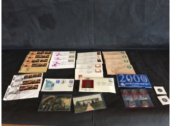 Collectible US Stamps And Coins