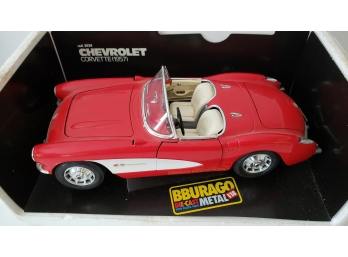 1957 Chevy Corvette 1:18 Scale Diecast Model