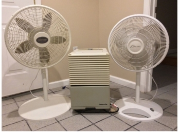 Hampton Bay Humidifier & Two Height Adjusting  Fans