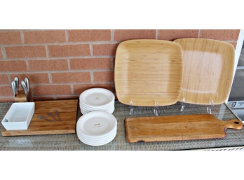 William Sonoma, Cheese And Crackers Serving Set