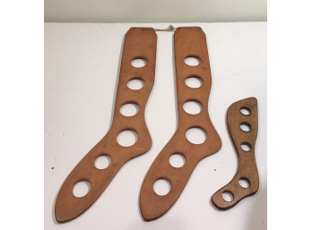 3 Antique Sock Stretching  Forms
