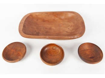 Hand-Carved Wooden Bowls