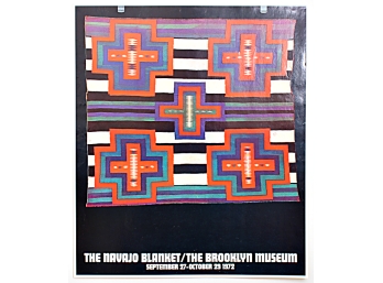 The Navajo Blanket Exhibition Poster