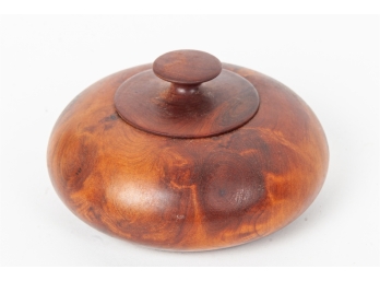 Lidded Wooden Canister