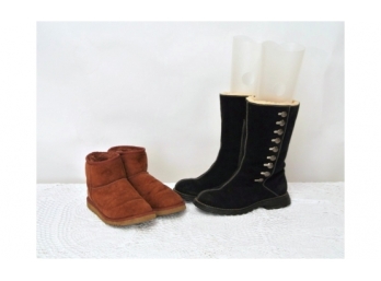 Two Pair Ugg Boots - Size 5