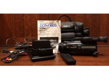 Sony Video Camera CCD-F X620 & Accessories
