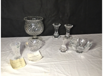 Lenox And Other Fine Cut Crystal And Glassware