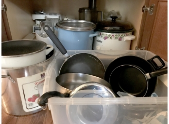 Pot Luck Kitchen Pots, Pans & Small Appliances