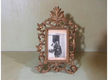 Antique Cast Iron Table Top Frame