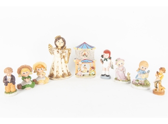 Collection Of Korean Ceramic Figurines