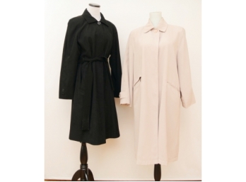 Two Designer Ladies Raincoats