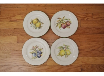 *Four Ceramiche, Italy Fruit Plates
