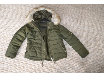 Lady's Top Shop Olive Down Jacket