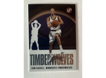2003-04 Topps Pristine Sam Cassell #75 Basketball Trading Card