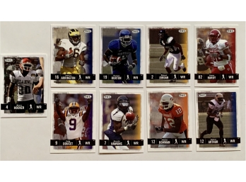 2008 SAGE Hit WR College Football Trading Cards-Wide Receivers
