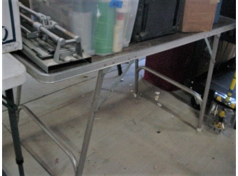 Metal Folding Table  (267)