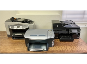 Lot Of 3 HP All In One Printers