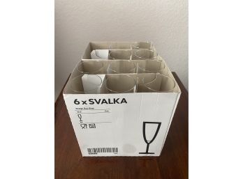 9 Ikea Svalka Champagne Flutes
