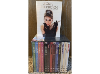 Lot Of DVDs Including Audrey Hepburn Films