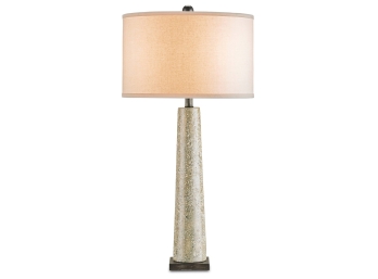 Currey & Company 6388 Epigram Polished ConcreteAged Steel Table Lamp Portable Light Original List Price $470