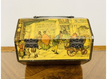 Vintage Wood Box/ Purse Dated 1973
