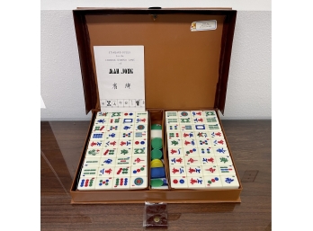 Vintage Mah Jong Game In Case