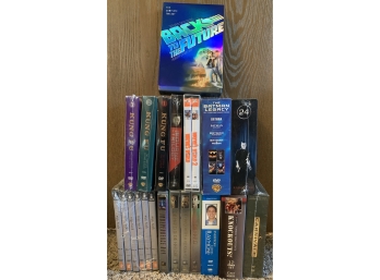 Lot Of DVD Boxed Sets Incl. Back To The Future, The Batman Legacy, Nip Tuck And More!