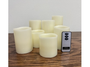 8 Pc. Battery Operated Candles With Remote