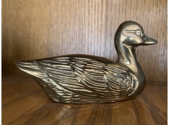 Vintage Balos Handmade Brass Duck
