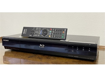 Sony Blu Ray Player With Manual And Remote