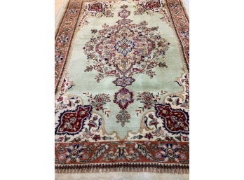 Hand Knotted Persian Tabriz Rug  60:x32'   #4379.