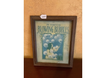 Im Forever Blowing Bubbles Framed Print