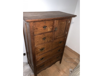 Gorgeous Wooden Dresser With Top Cabinet