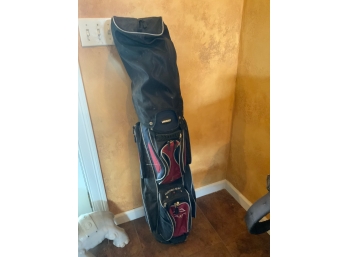 Vanquish Golf Bag With Clubs
