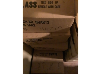 5 Boxes Mason Jars