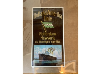 Holland-Amerika Linie Rotterdam-Newyork Poster