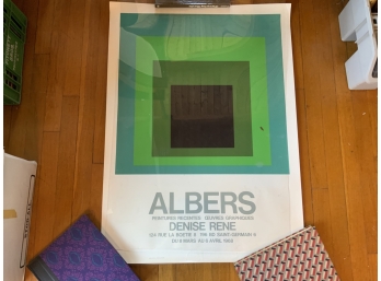 Albers 1968 Poster.  Mint Condition