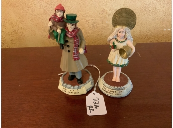 Christmas Carol Figures Lot - 1993